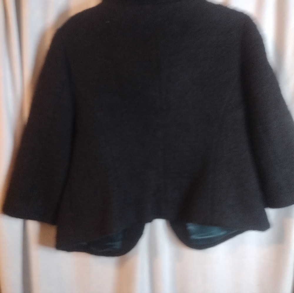 Tabitha Black Jacket With Rhinestone Button - image 4